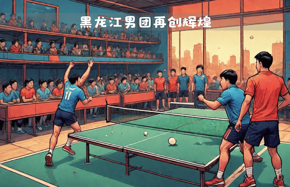 黑龙江队顽强拼搏，赢得胜利